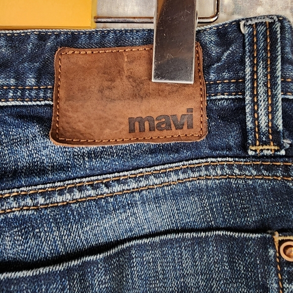 Mavi Josh Low Rise Easy Bootcut Jeans Dark Wash Size 31 - Picture 10 of 16